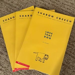 Set of 3 Love That Cat books by Sharon Creech